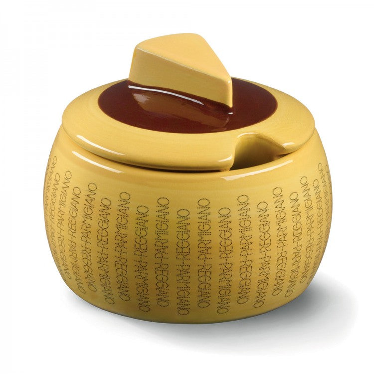 Parmigiano - Reggiano- Pottery Cheese Container