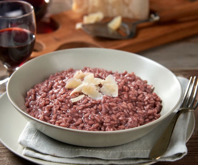 Risotto italien au Barolo