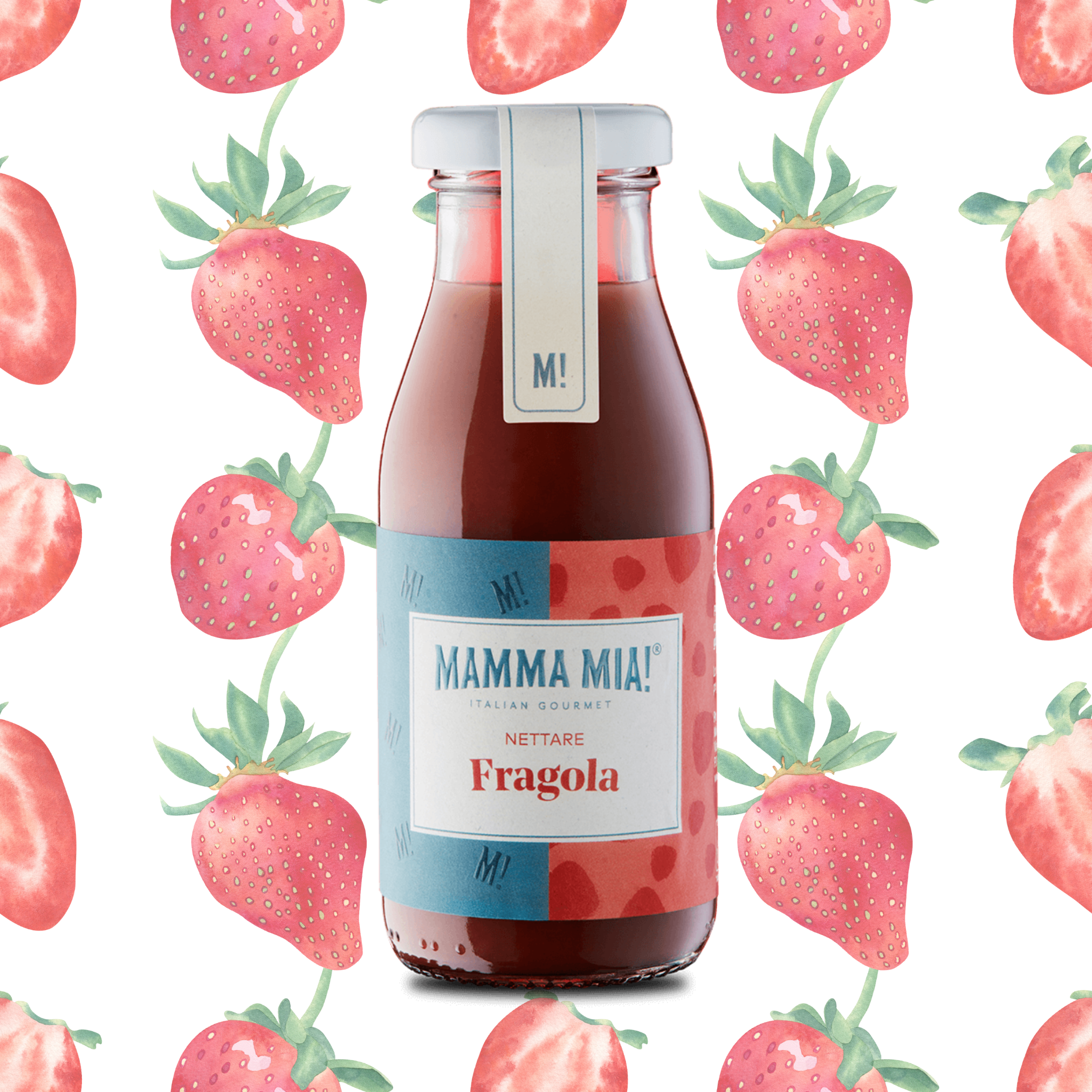 Mamma mia! Sicilian Strawberries Nectar - Box n° 4 Bottles – Sweetaly