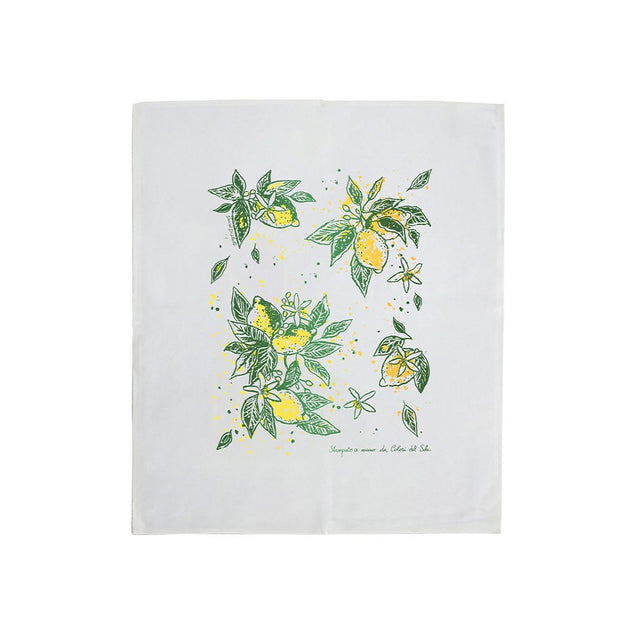 kitchen towel - lemons of the coast