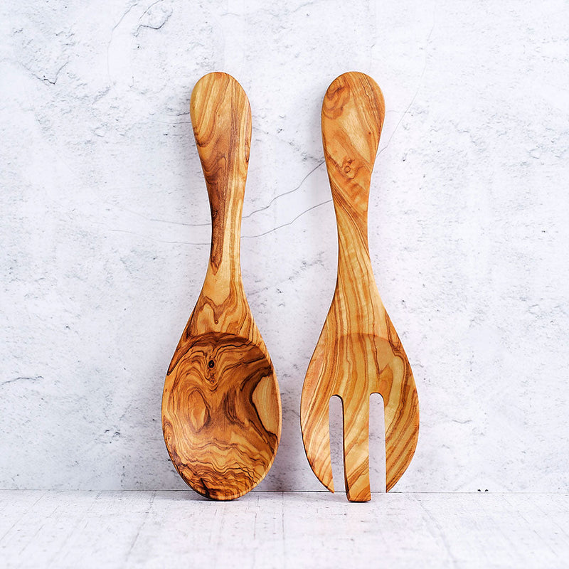 Mastro Pasta – Olive Wood Pasta Serving Set
