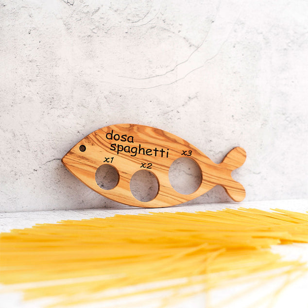 Mesure des spaghettis de bois de poisson