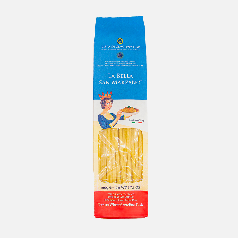 La bella San Marzano - linguine di Gragnano IGP