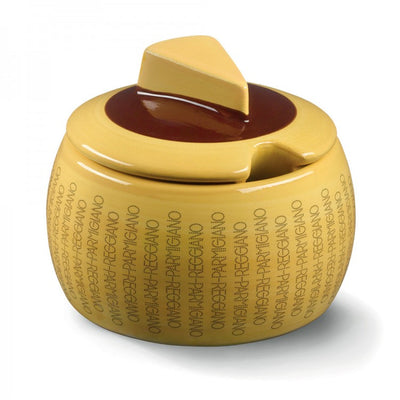 Parmigiano - Reggiano- Pottery Cheese Container - Sweetaly