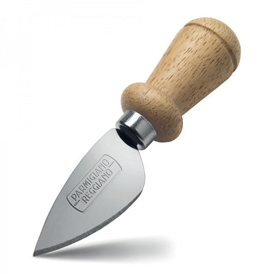 Set of Parmesan steel knife with wood handle (2 Pcs) - Sweetaly