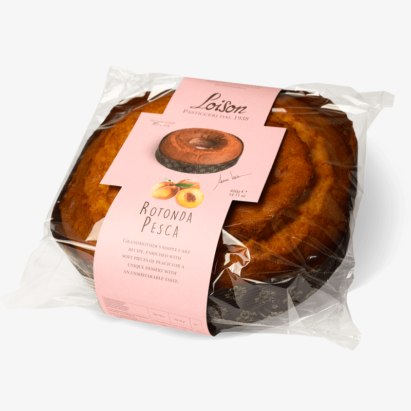 Artisan Torta Classica with Peach -  Loison Pasticceria