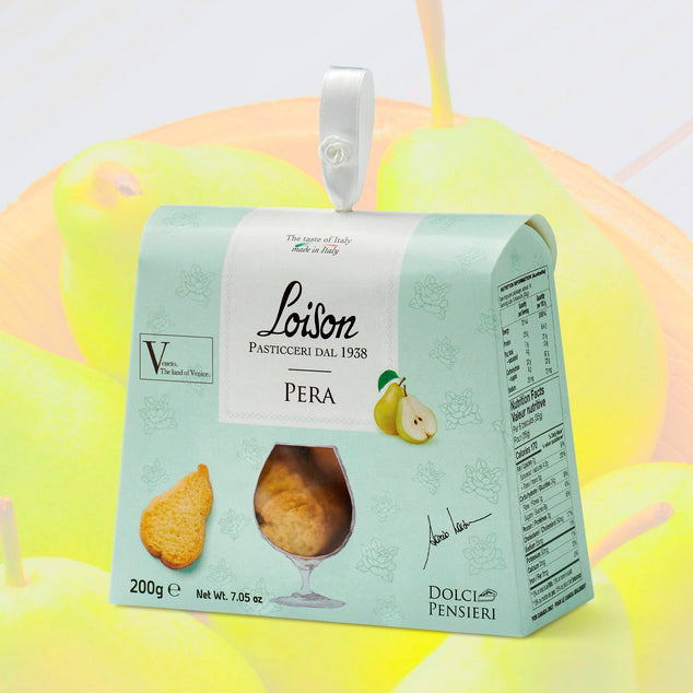 Keks-Birnen-Geschenkboxen von Loison Pasticceria