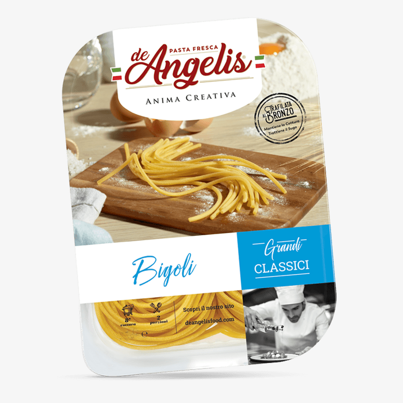 Bigoli al Torchio Fresh Pasta - Pastificio De Angelis