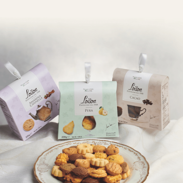 Aprikosenkeks-Geschenkboxen von Loison Pasticceria 