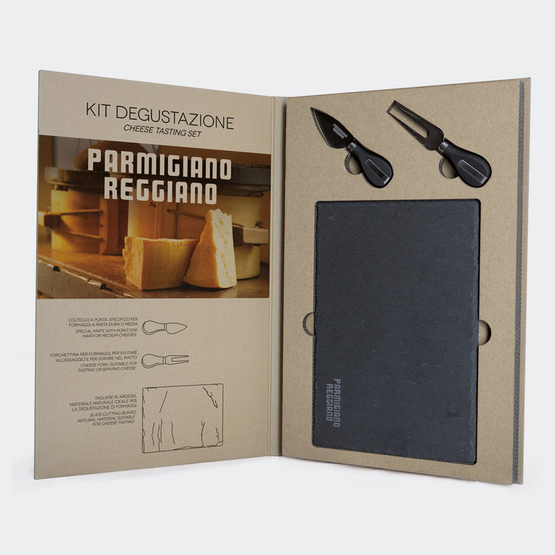 Cheese Tasting Set in Slate Stone &