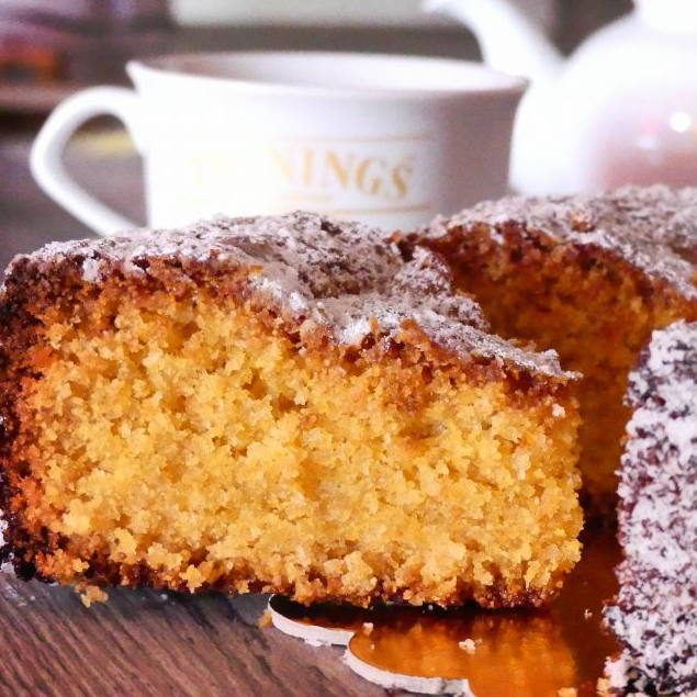 Maranea corn flour cake and Lemon