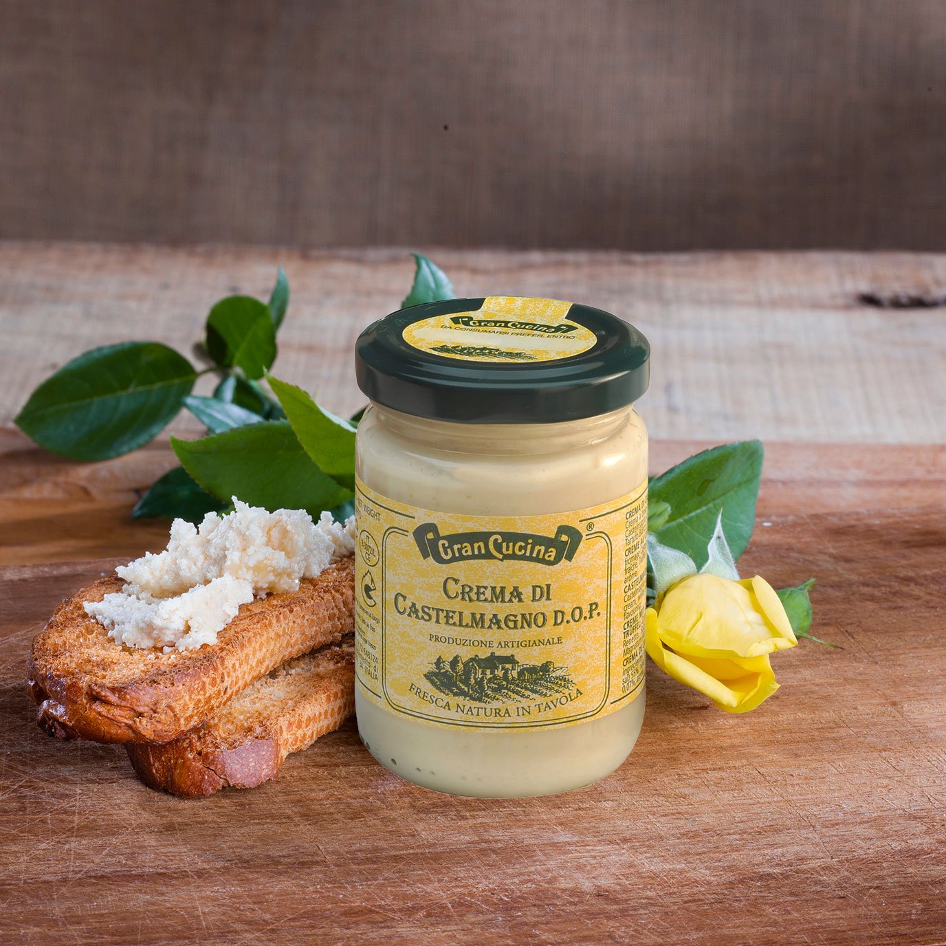 Castelmagno-Creme aus dem Piemont