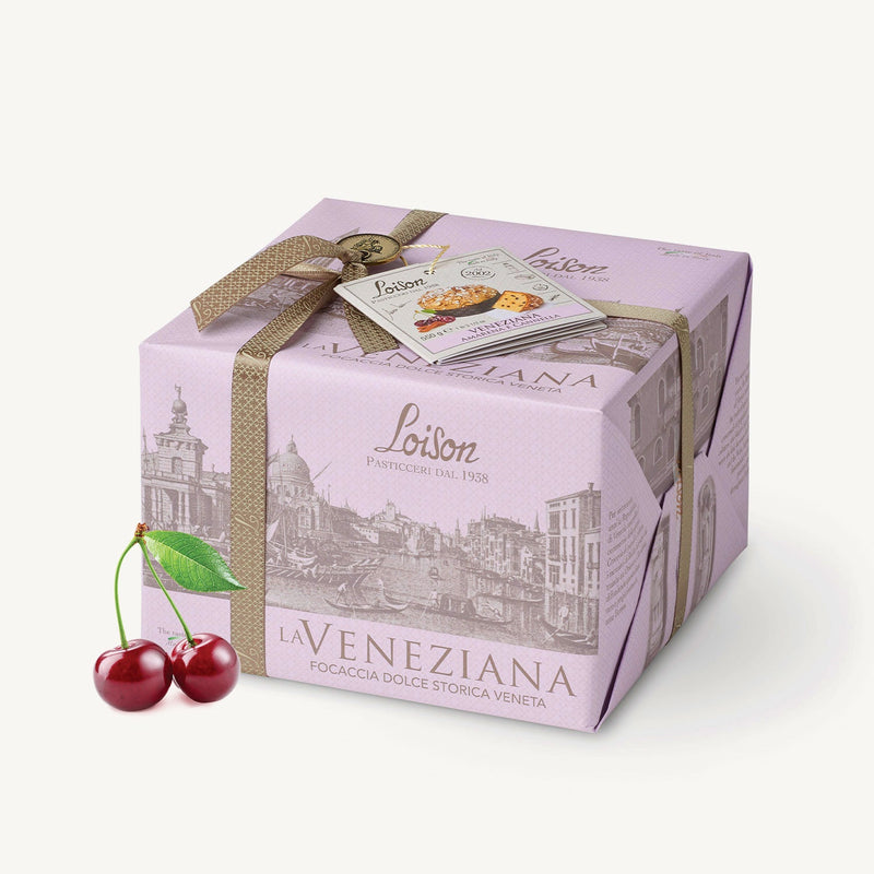 Cherry and Cinnamon Veneziana Hand Wrapped
