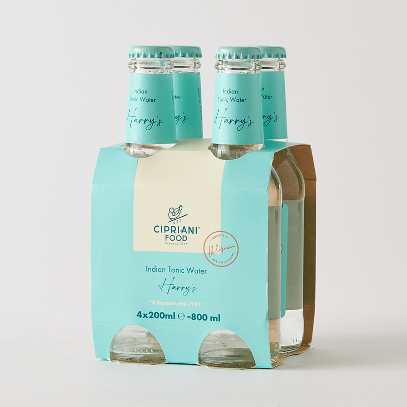 Cipriani - Eau tonique indienne sans alcool (4 x 6 oz) 
