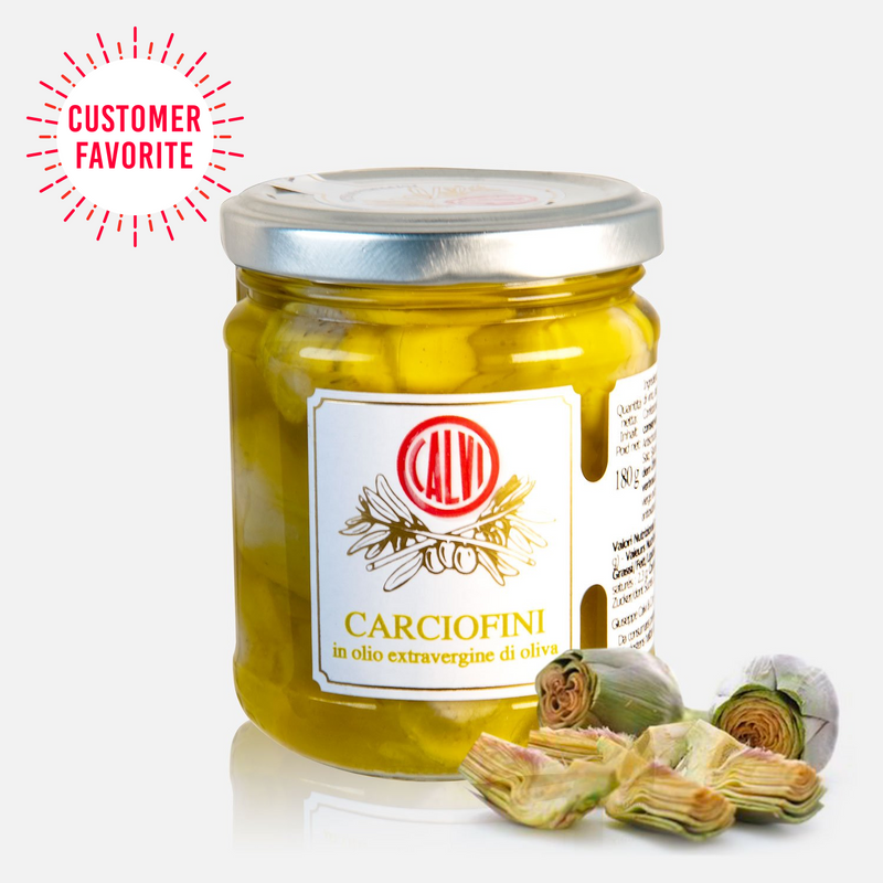Little Artichokes in Extra Virgin Olive Oil - Frantoio Calvi Liguria