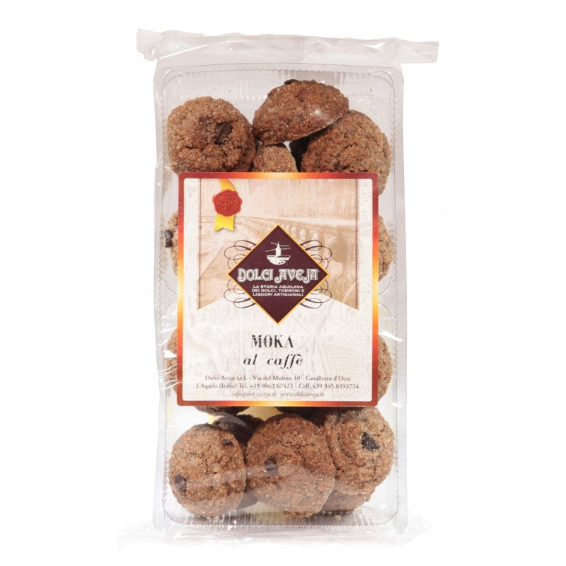 Moka Coffe and Almond Soft Cookies - Dolce Aveja